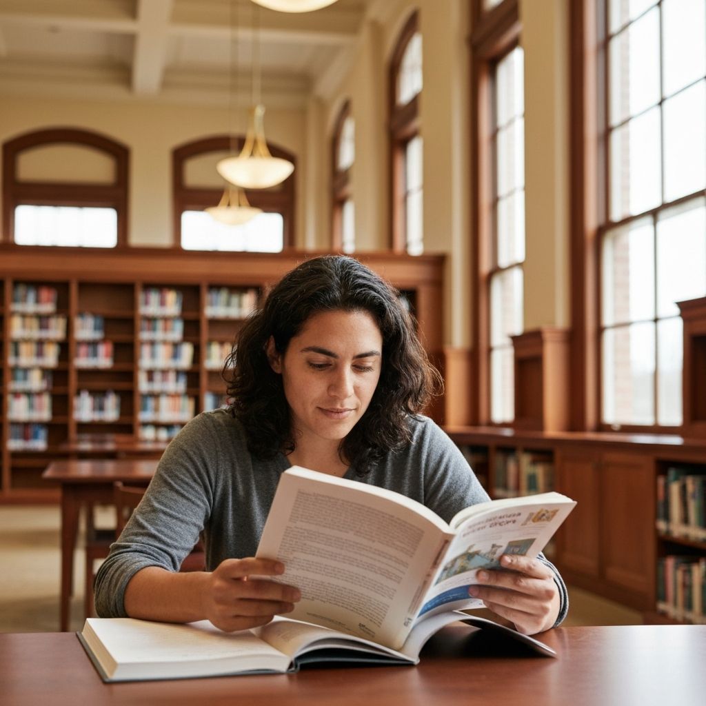 Person engaged in learning